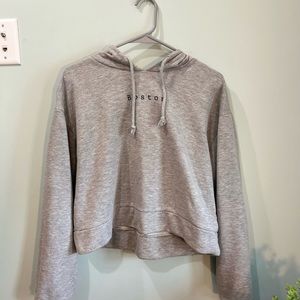 Gray Boston hoodie